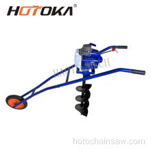 Handle removable 52cc Tree planting digging machine